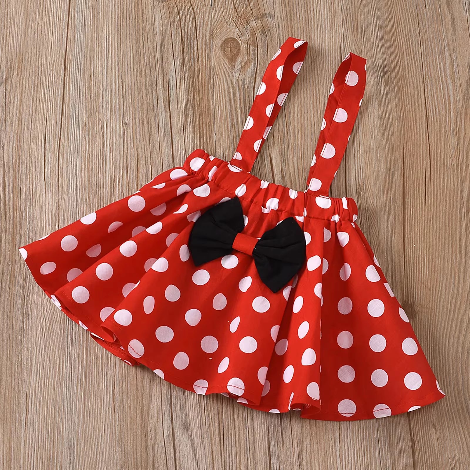 Magical Moments: Minnie-Inspired Birthday Outfit Set for Girls Aged 1–5